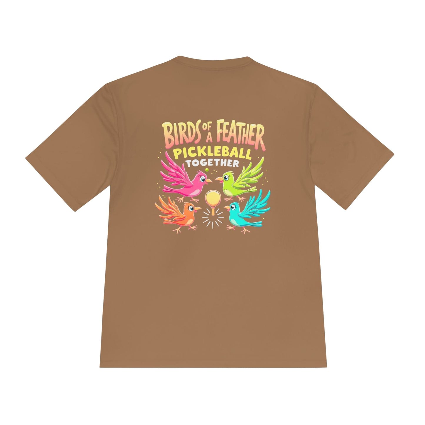 Birds Of A Feather Pickleball Moisture Wicking Tee