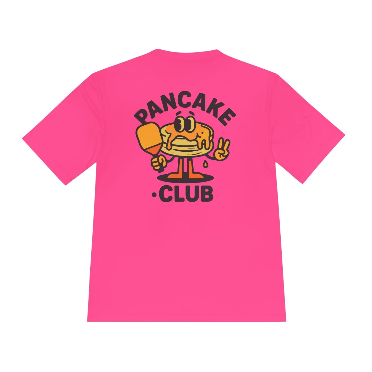 Pickleball Pancake Club Moisture Wicking Tee