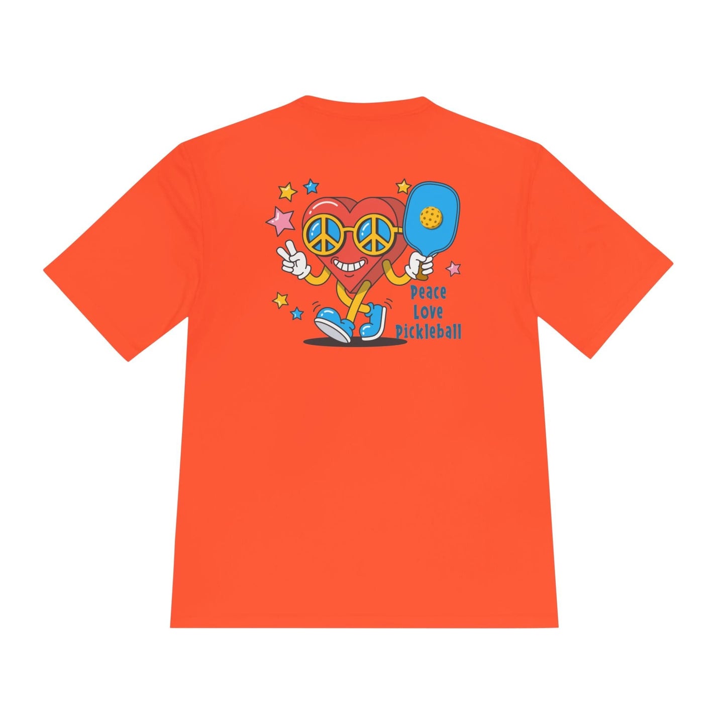 Peace Love Pickleball Moisture Wicking Tee