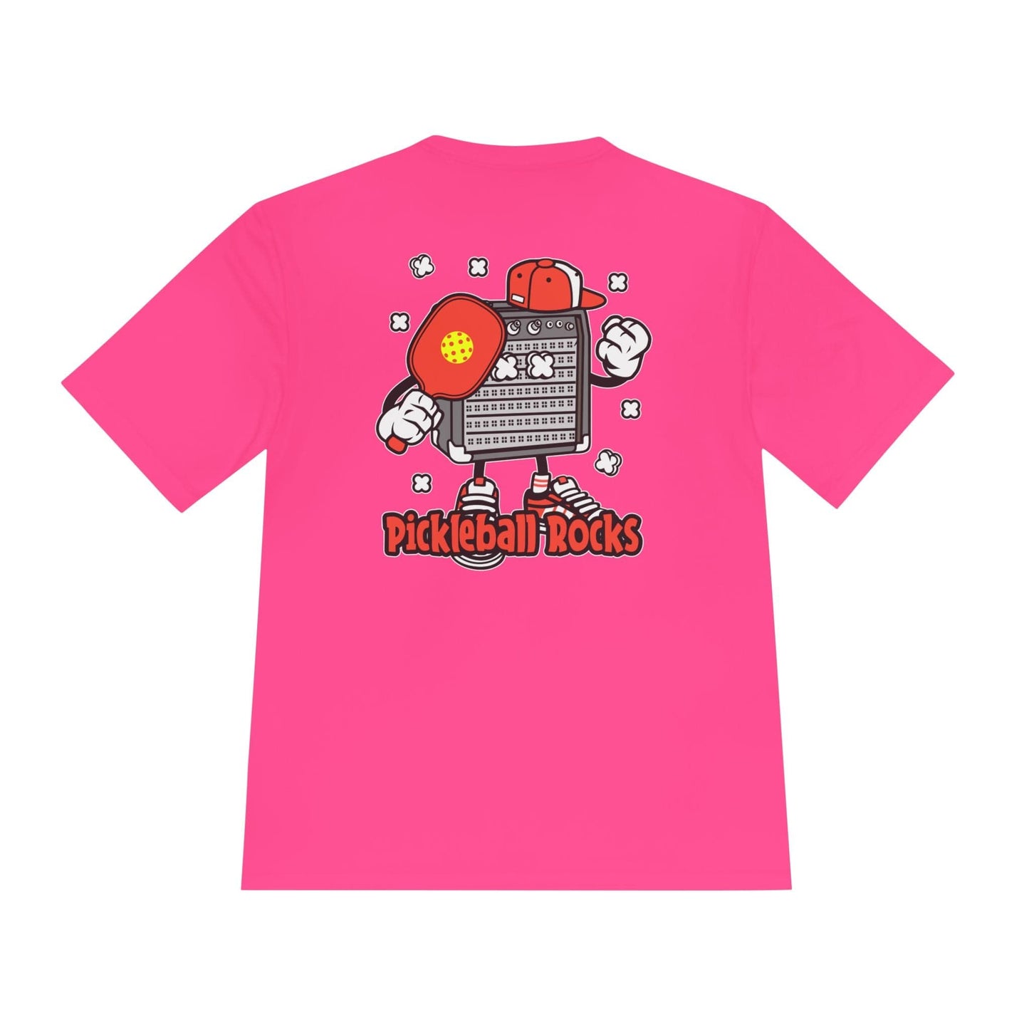 Pickleball Rocks Moisture Wicking Tee