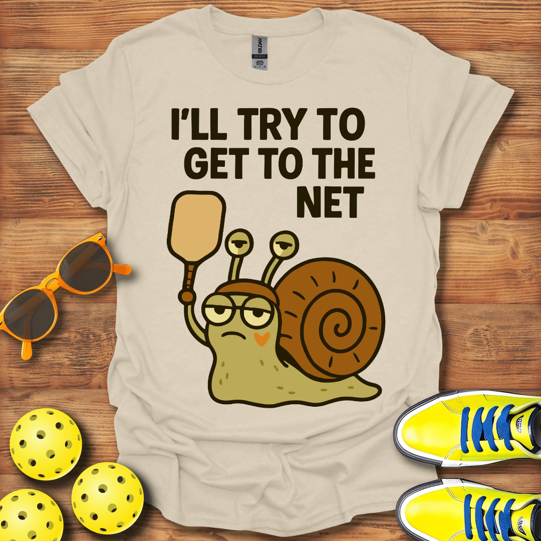 Get To The Net Pickleball T-Shirt