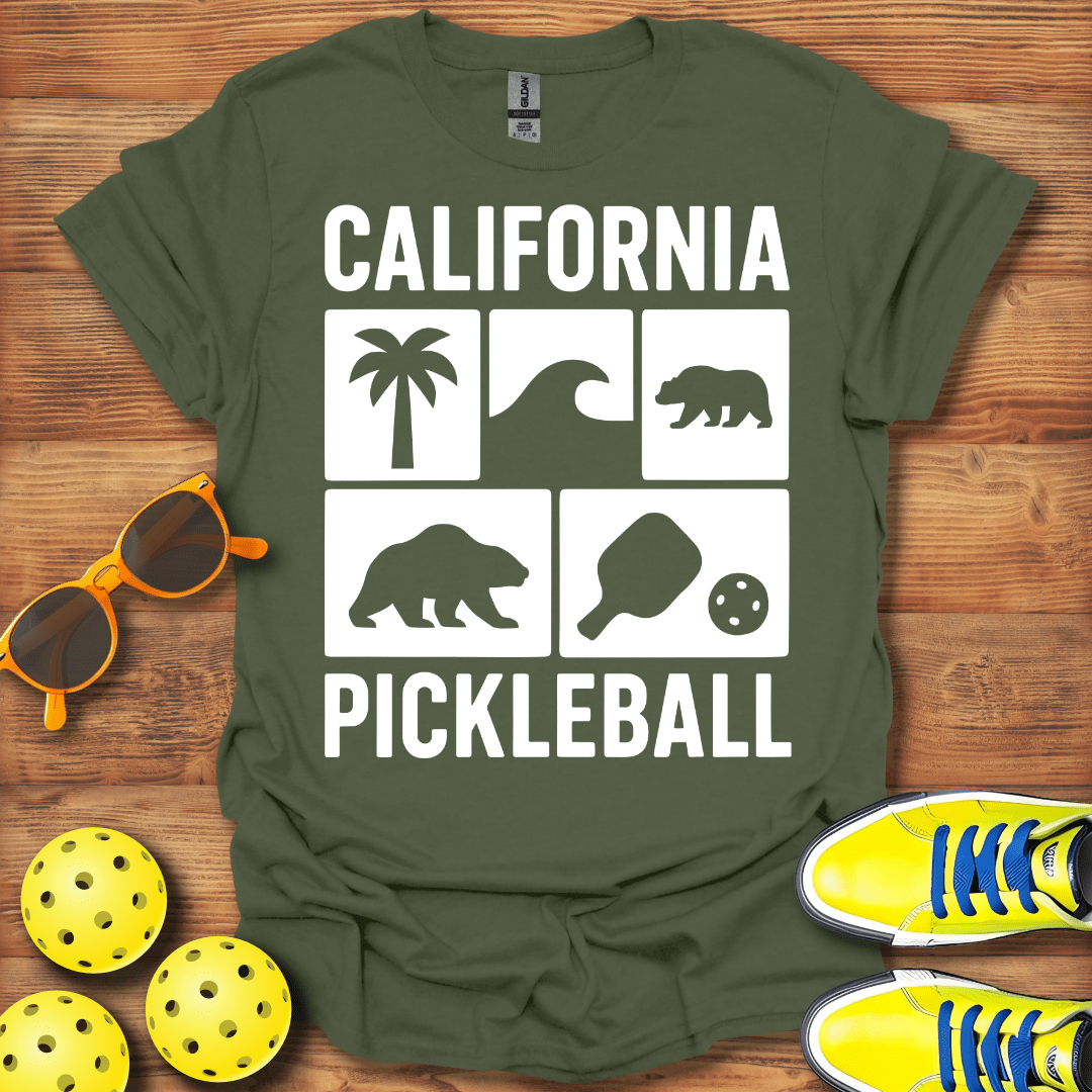 California State Pickleball T-Shirt