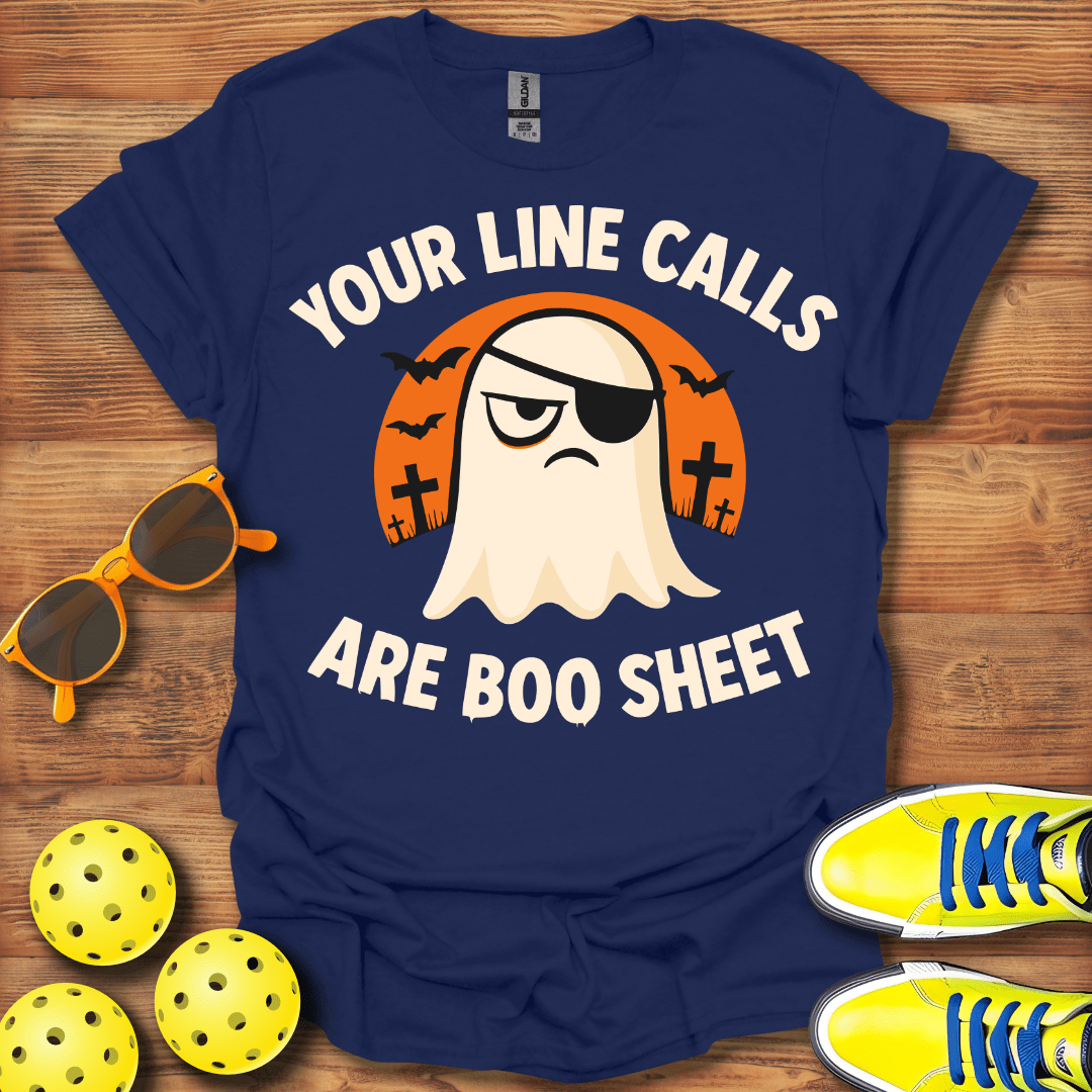 Halloween Boo Sheet Pickleball T-Shirt