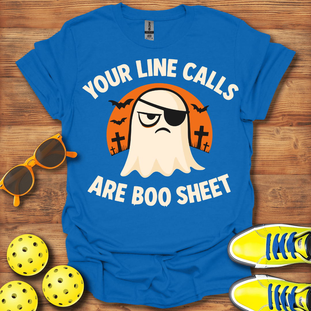 Halloween Boo Sheet Pickleball T-Shirt