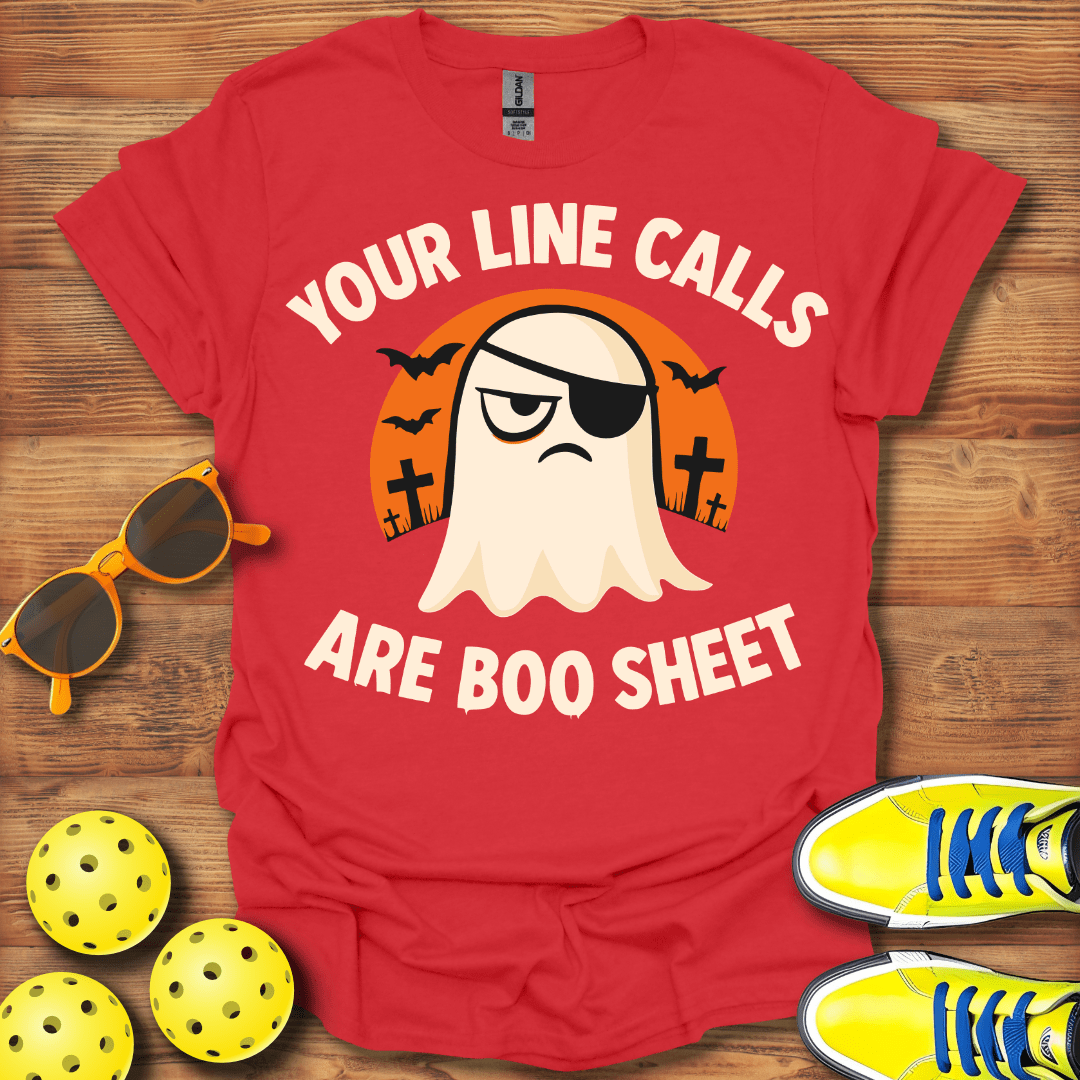 Halloween Boo Sheet Pickleball T-Shirt