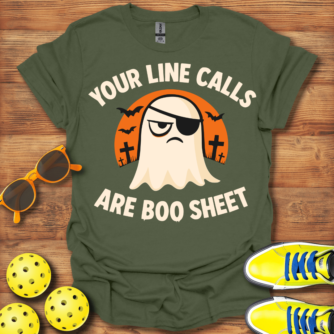 Halloween Boo Sheet Pickleball T-Shirt