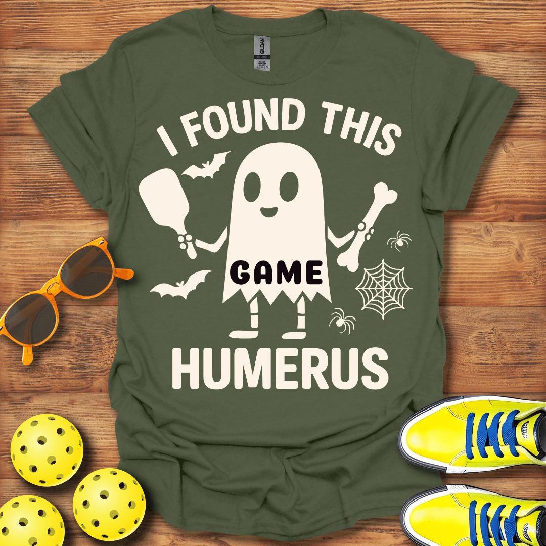 Humerus Halloween Pickleball T-Shirt