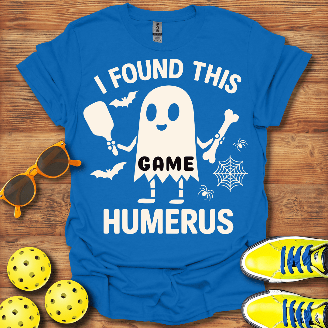 Humerus Halloween Pickleball T-Shirt