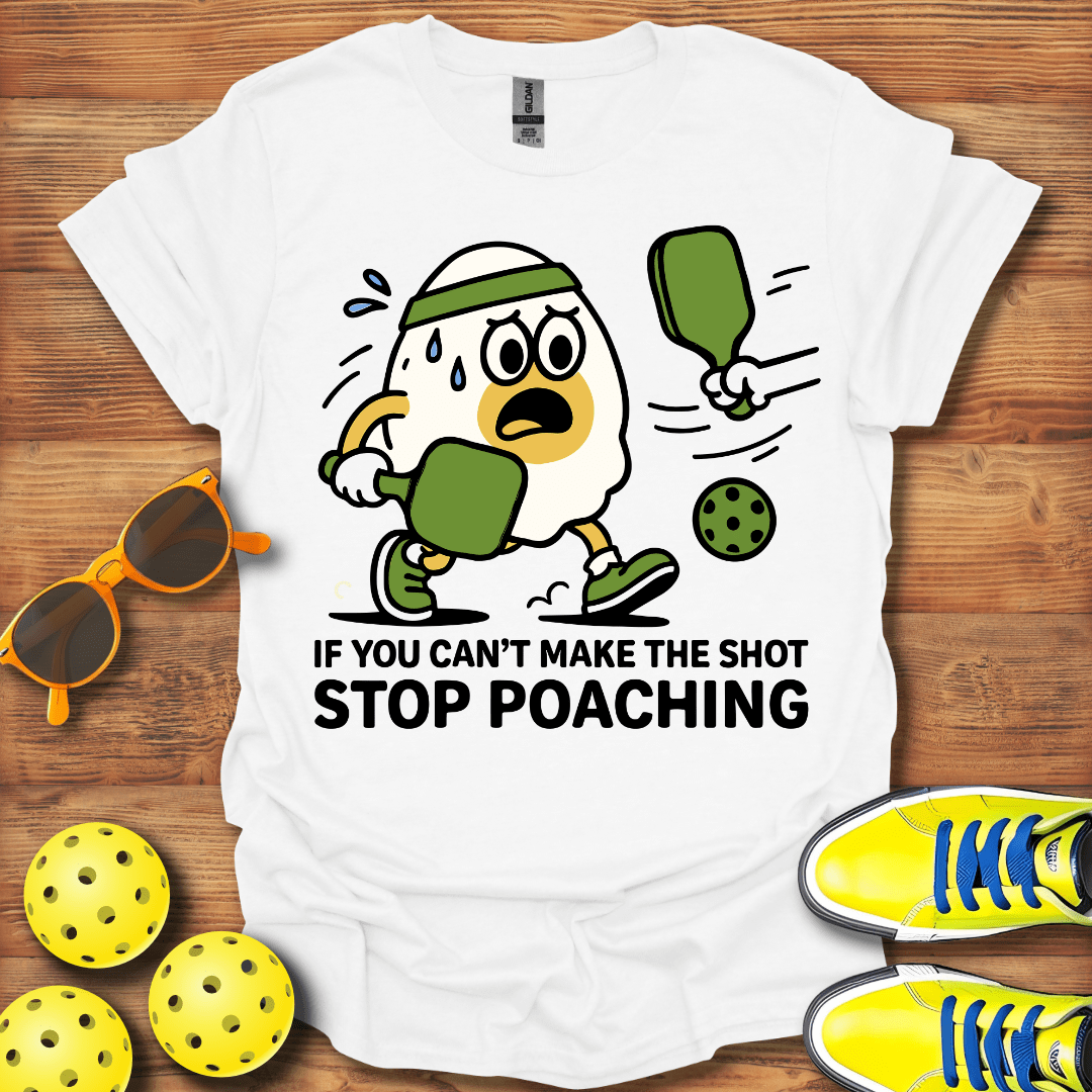 Stop Poaching Pickleball Unisex T-Shirt