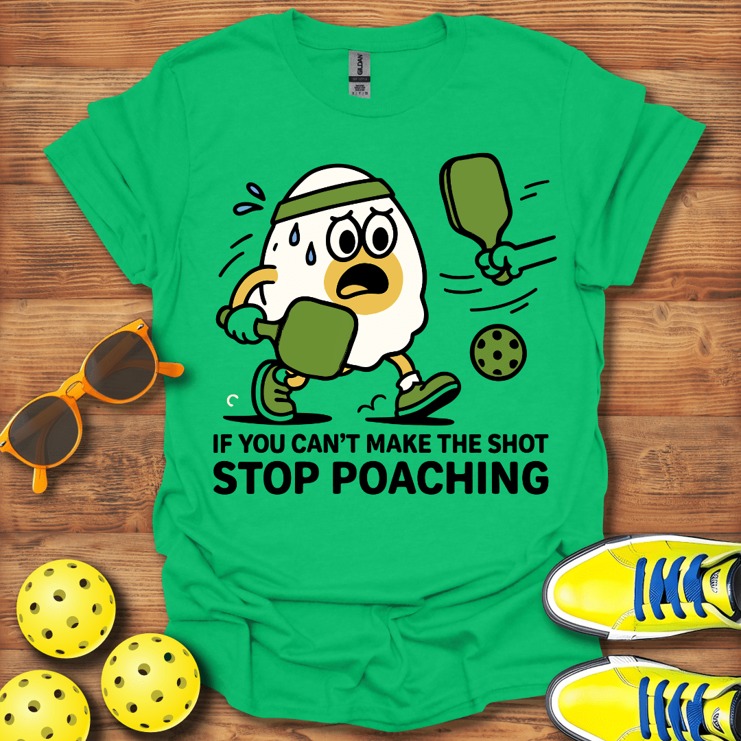 Stop Poaching Pickleball Unisex T-Shirt