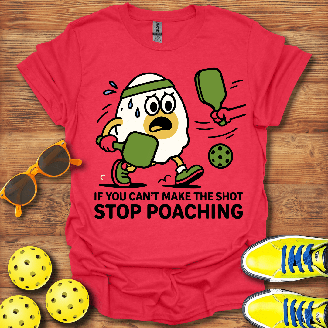 Stop Poaching Pickleball Unisex T-Shirt