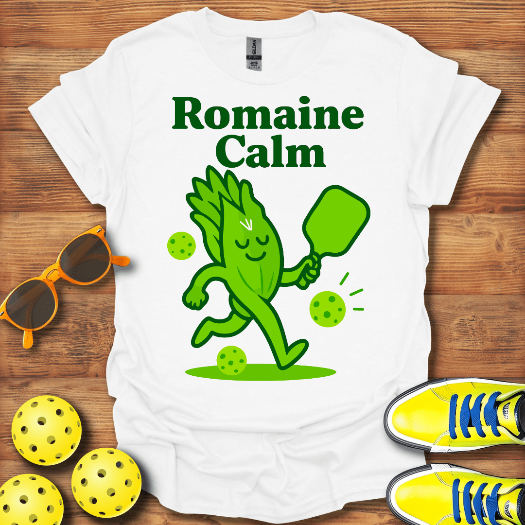 Romaine Calm Pickleball T-Shirt