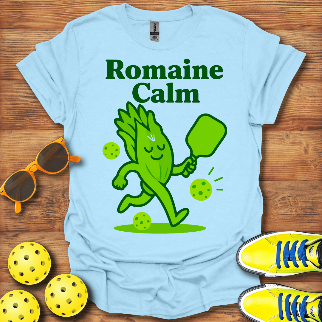 Romaine Calm Pickleball T-Shirt