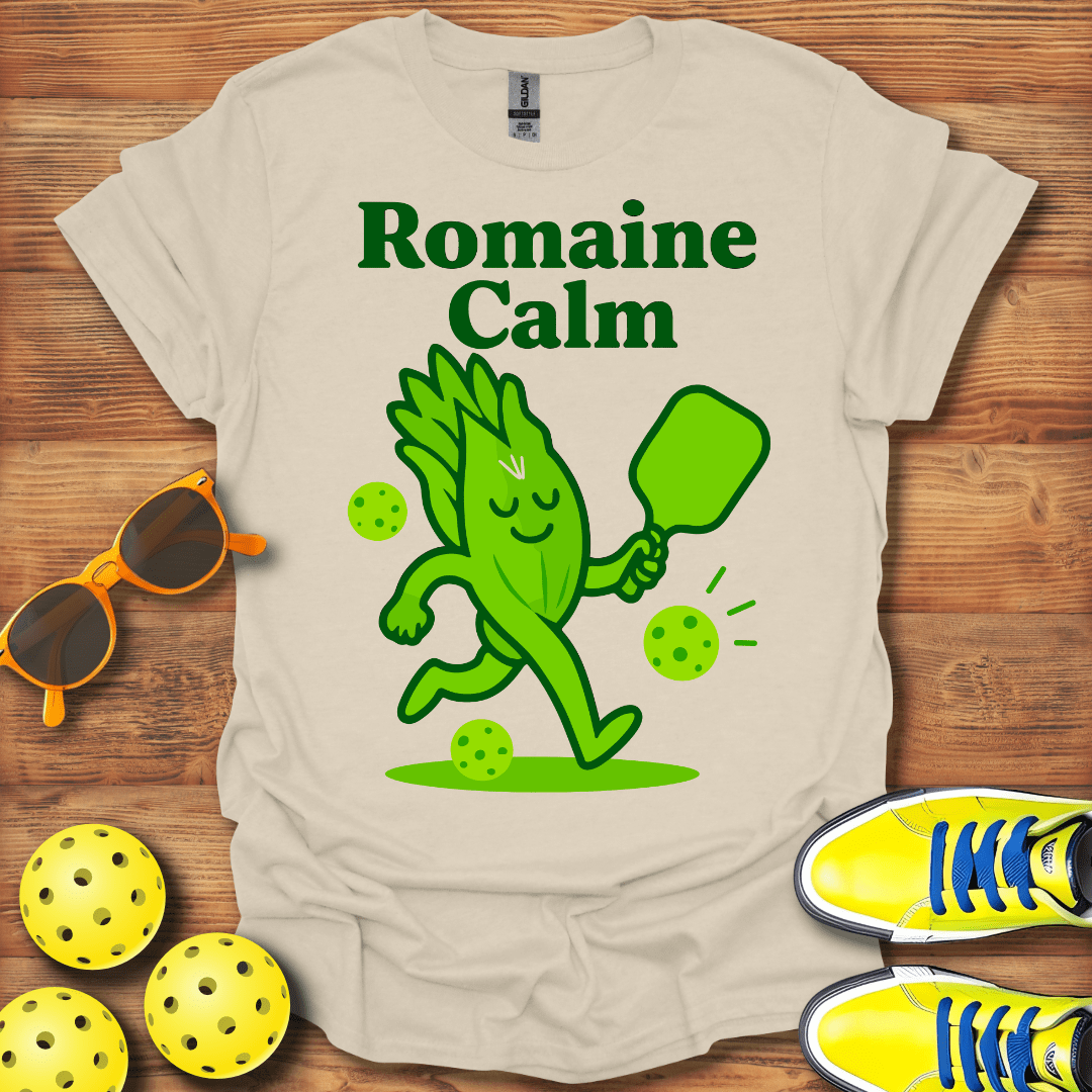 Romaine Calm Pickleball T-Shirt