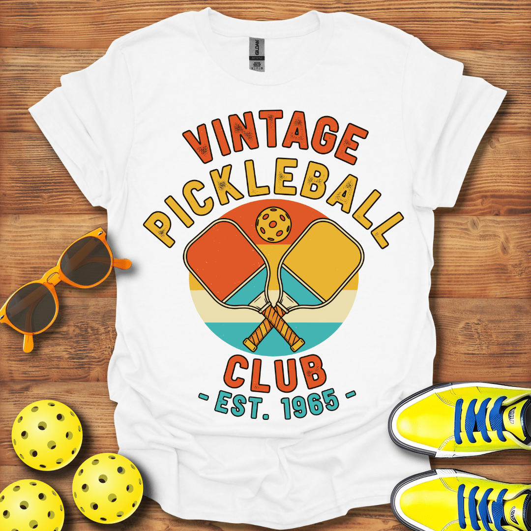 Vintage Pickleball Club T-Shirt