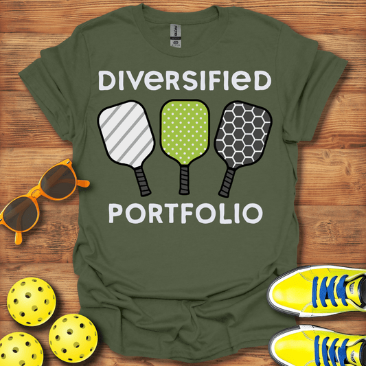 Diversified Portfolio Pickleball T-Shirt