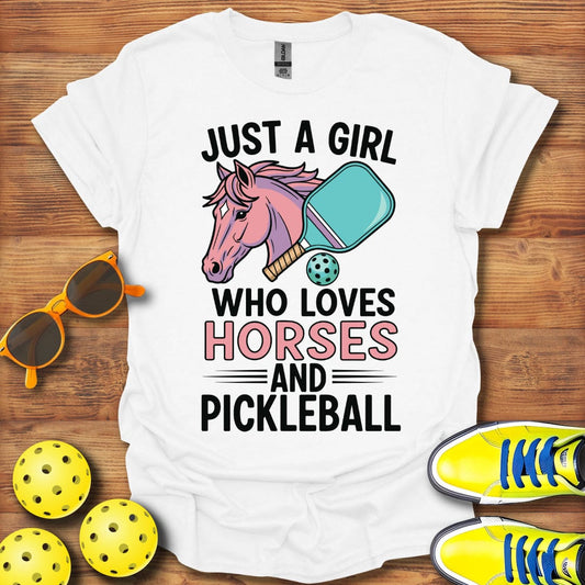 Just a Girl Pickleball  T-Shirt