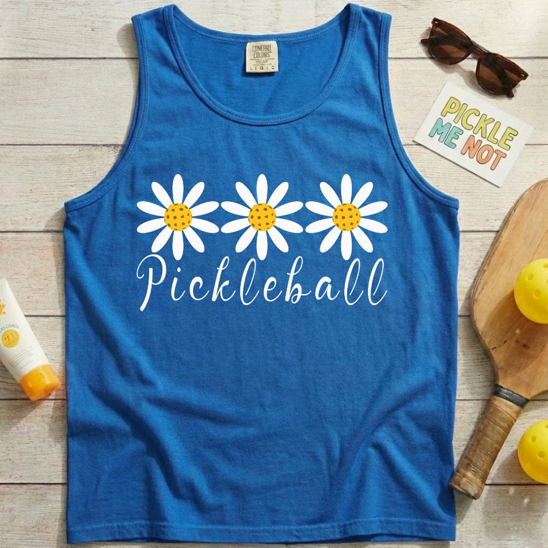 Triple Daisey Pickleball Garment-Dyed Tank Top