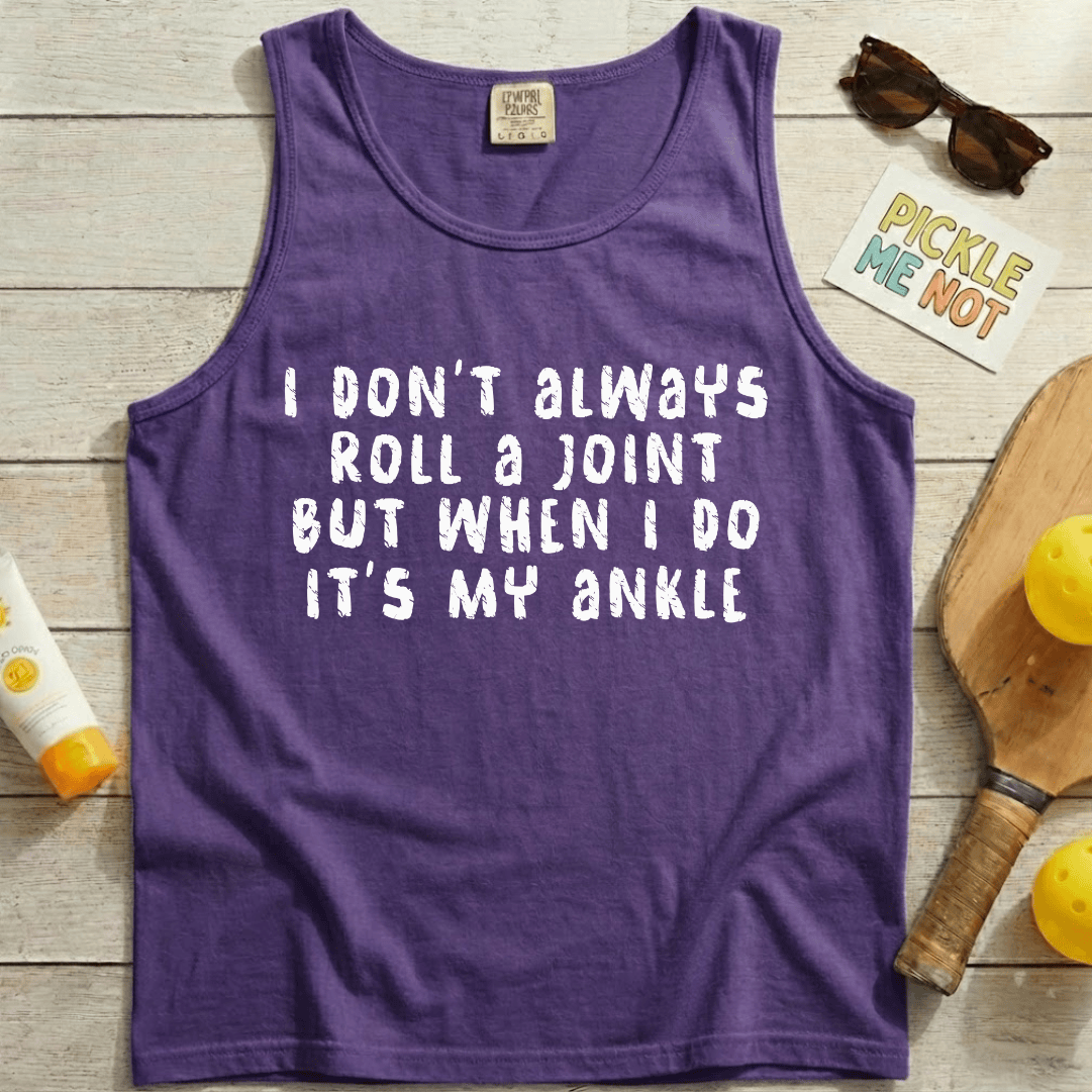 Roll A Joint Pickleball Garment-Dyed Tank Top