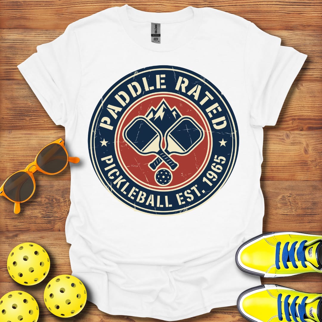 Paddle Rated Pickleball T-Shirt