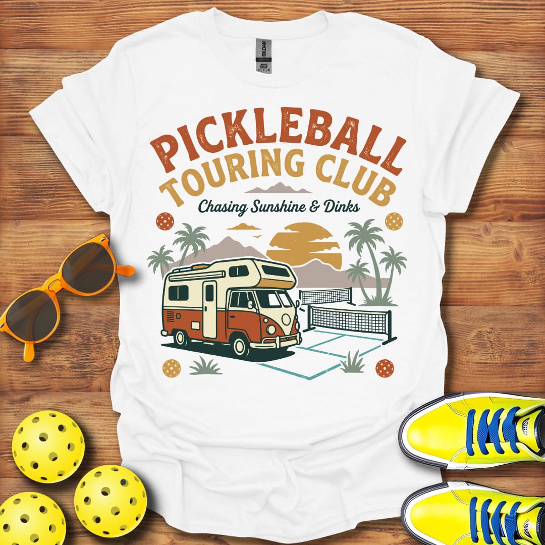 Unisex Pickleball RV Touring Club T-Shirt