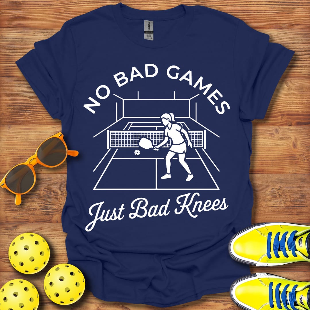 Just Bad Knees Pickleball Unisex T-Shirt
