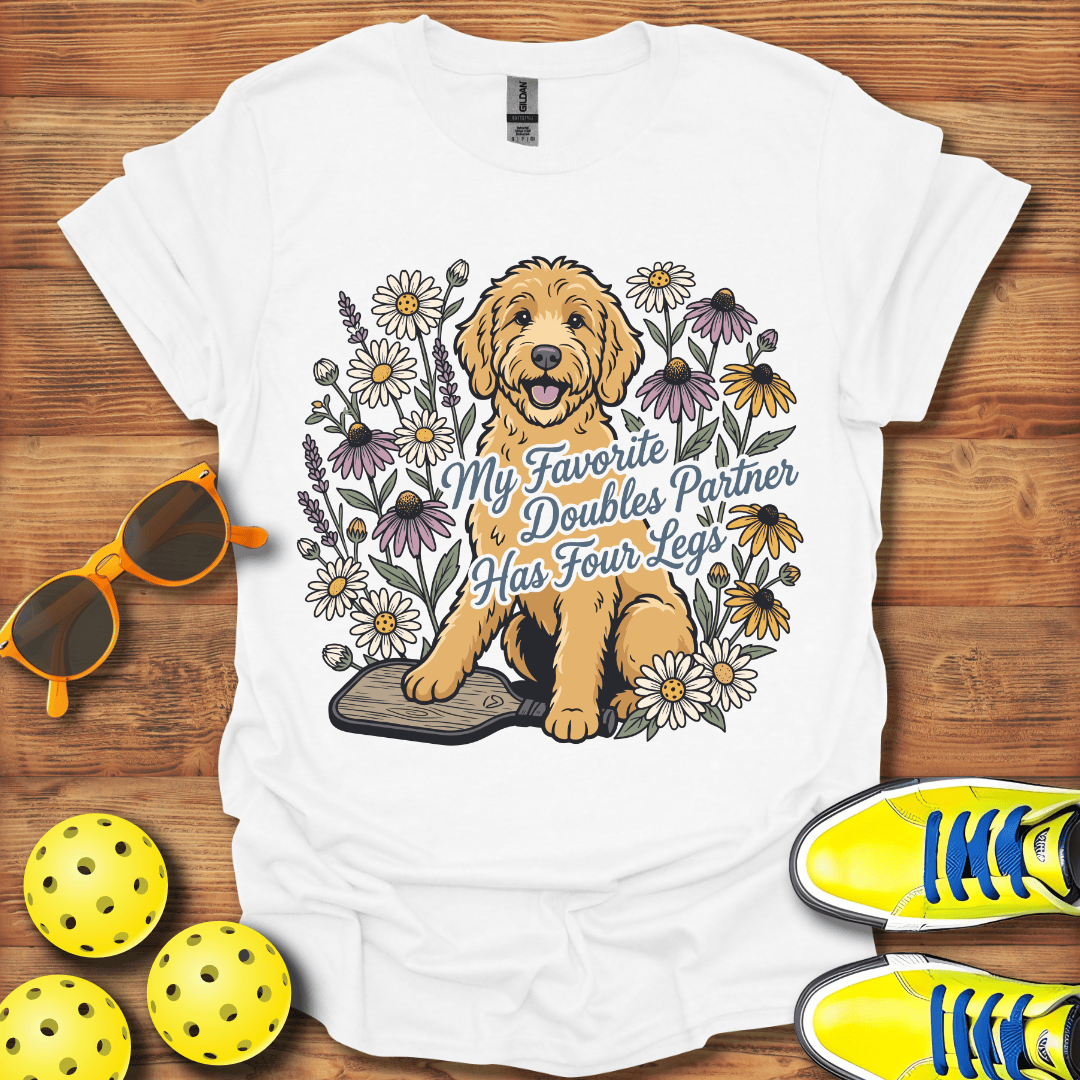 My Favorite Pickleball Partner Dog Unisex T-Shirt