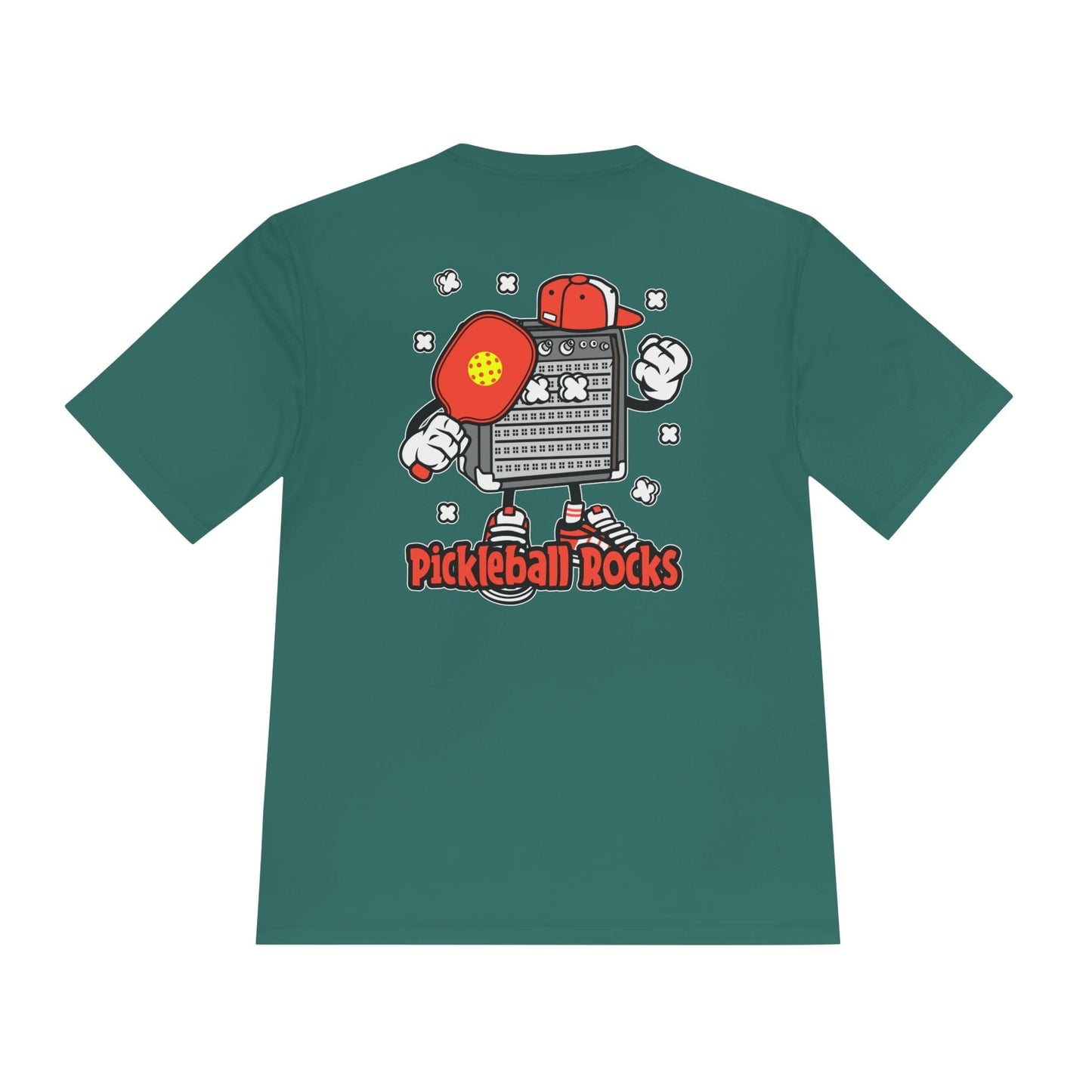 Pickleball Rocks Moisture Wicking Tee