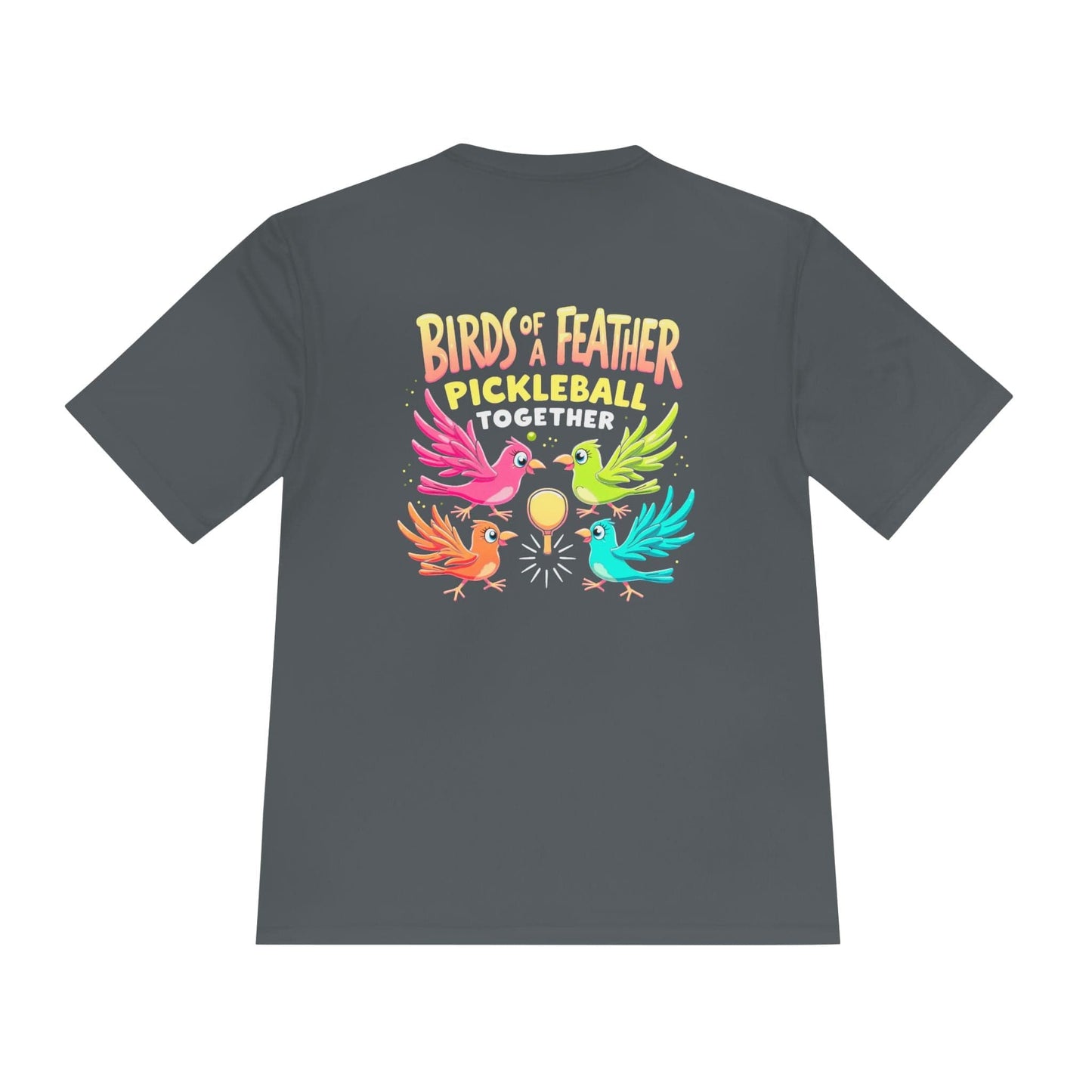 Birds Of A Feather Pickleball Moisture Wicking Tee