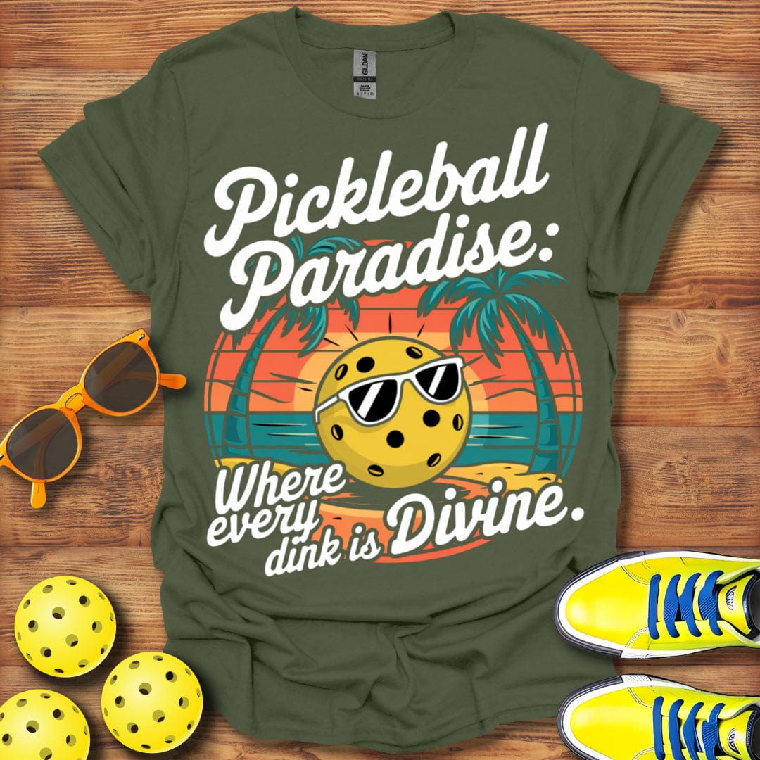 Pickleball Paradise Divine T-Shirt