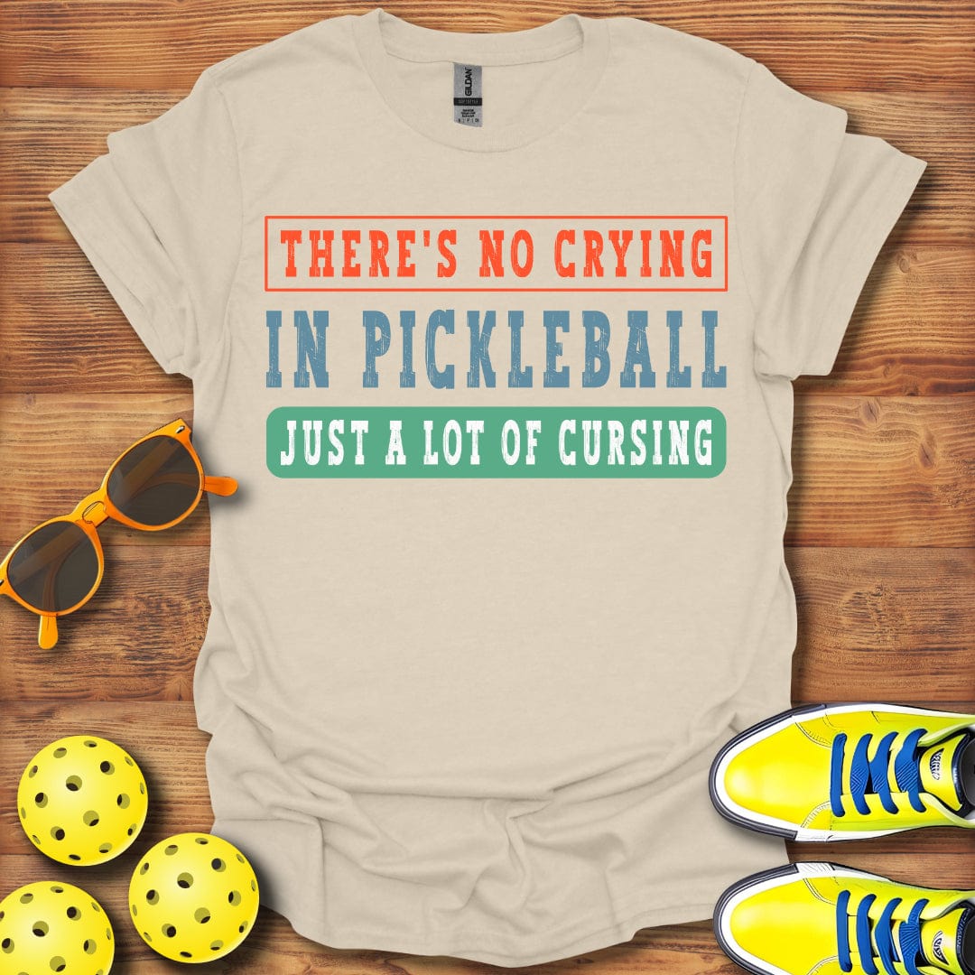 No Crying Just Cursing T-Shirt