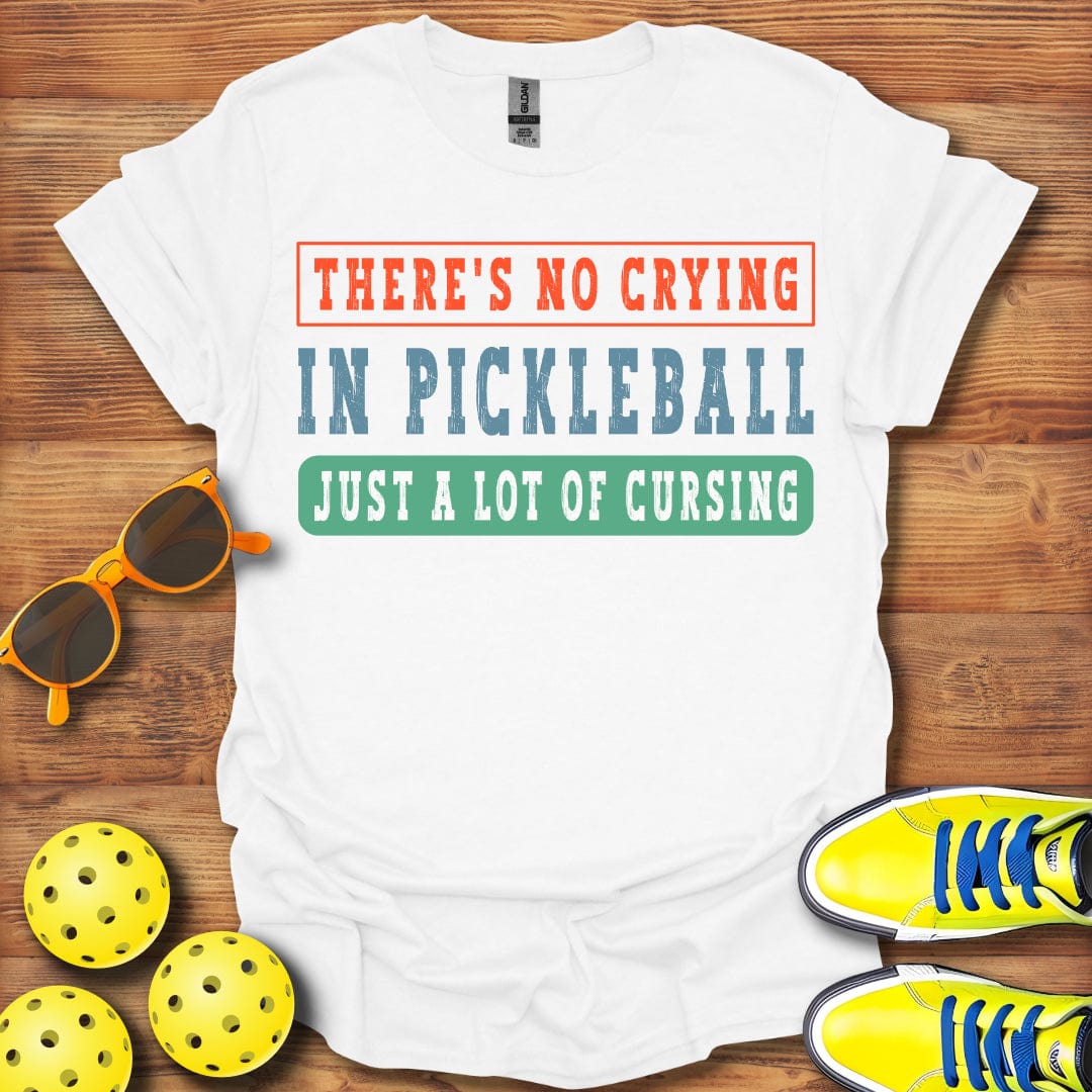 No Crying Just Cursing T-Shirt