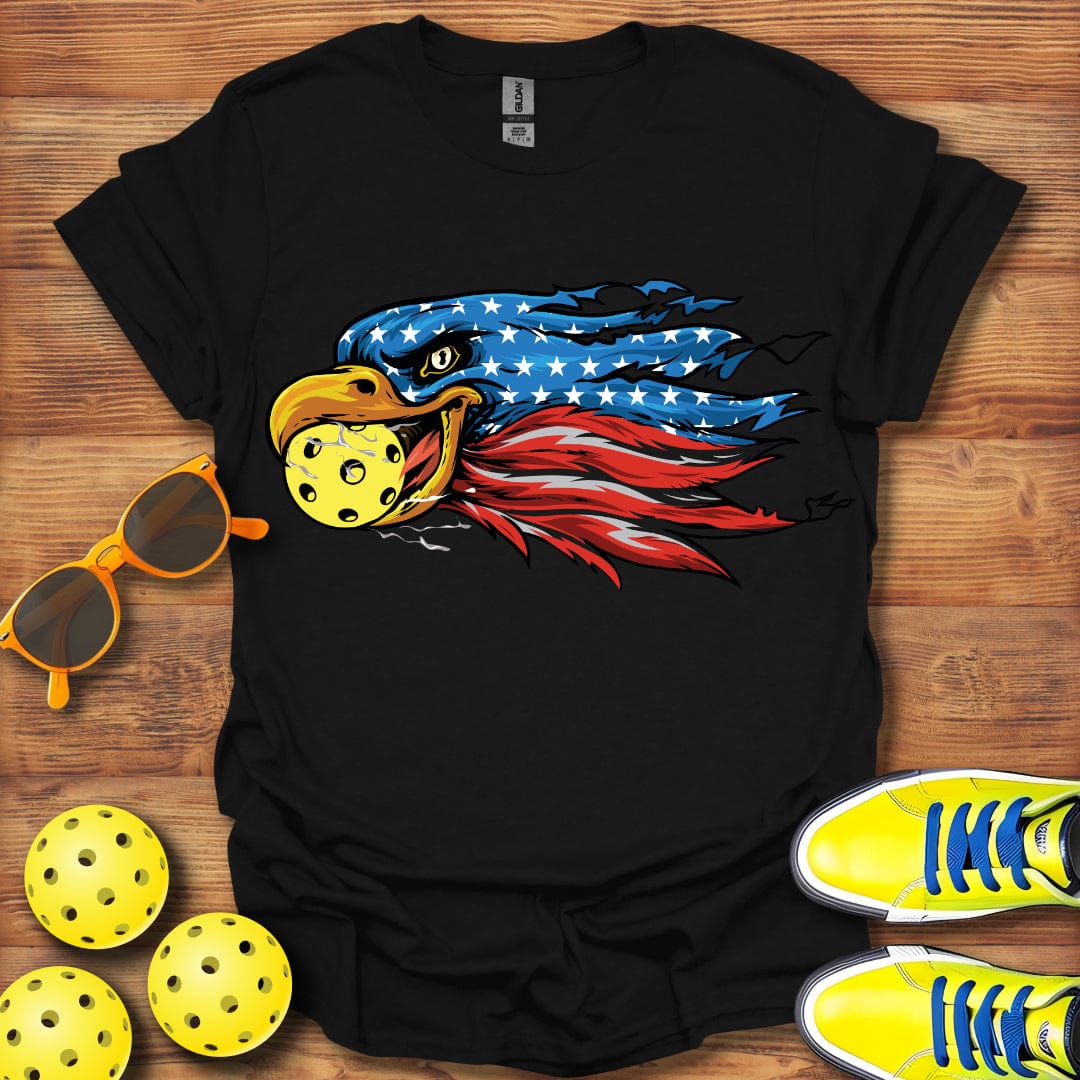 American Eagle Head Pickleball T-Shirt