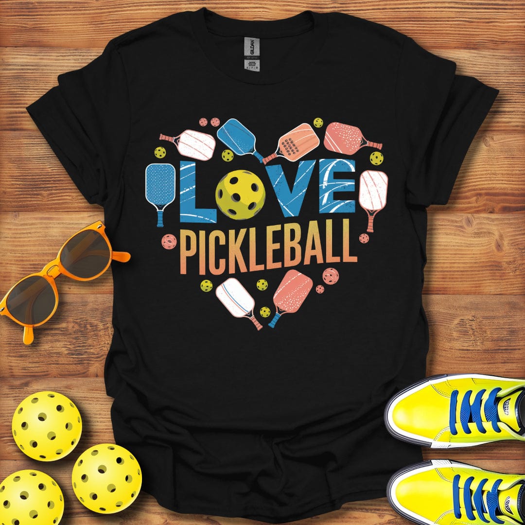 Love Pickleball Paddles T-Shirt