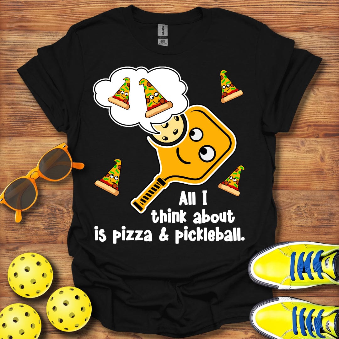 Pizza And Pickleball T-Shirt