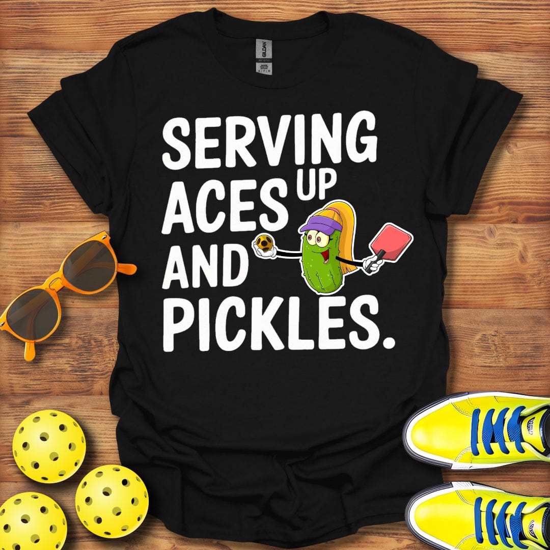 Aces and Pickles Pickleball T-Shirt