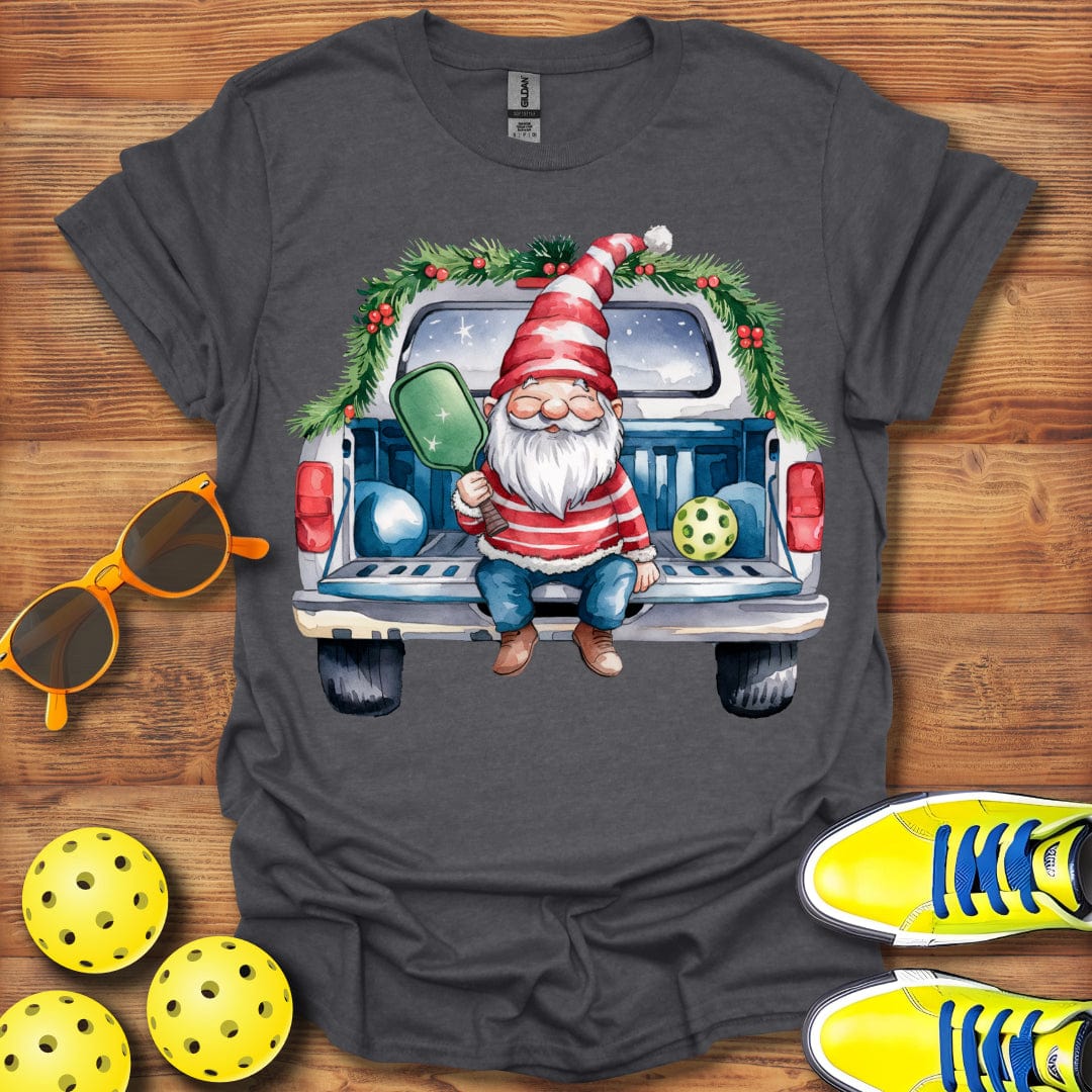 Gnome On Truck Pickleball T-Shirt