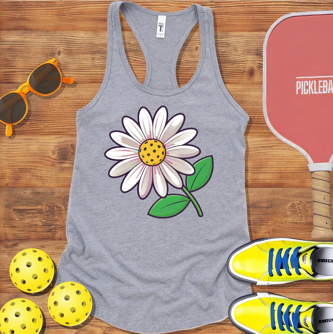 Spring Daisy Pickleball Racerback Tank Top