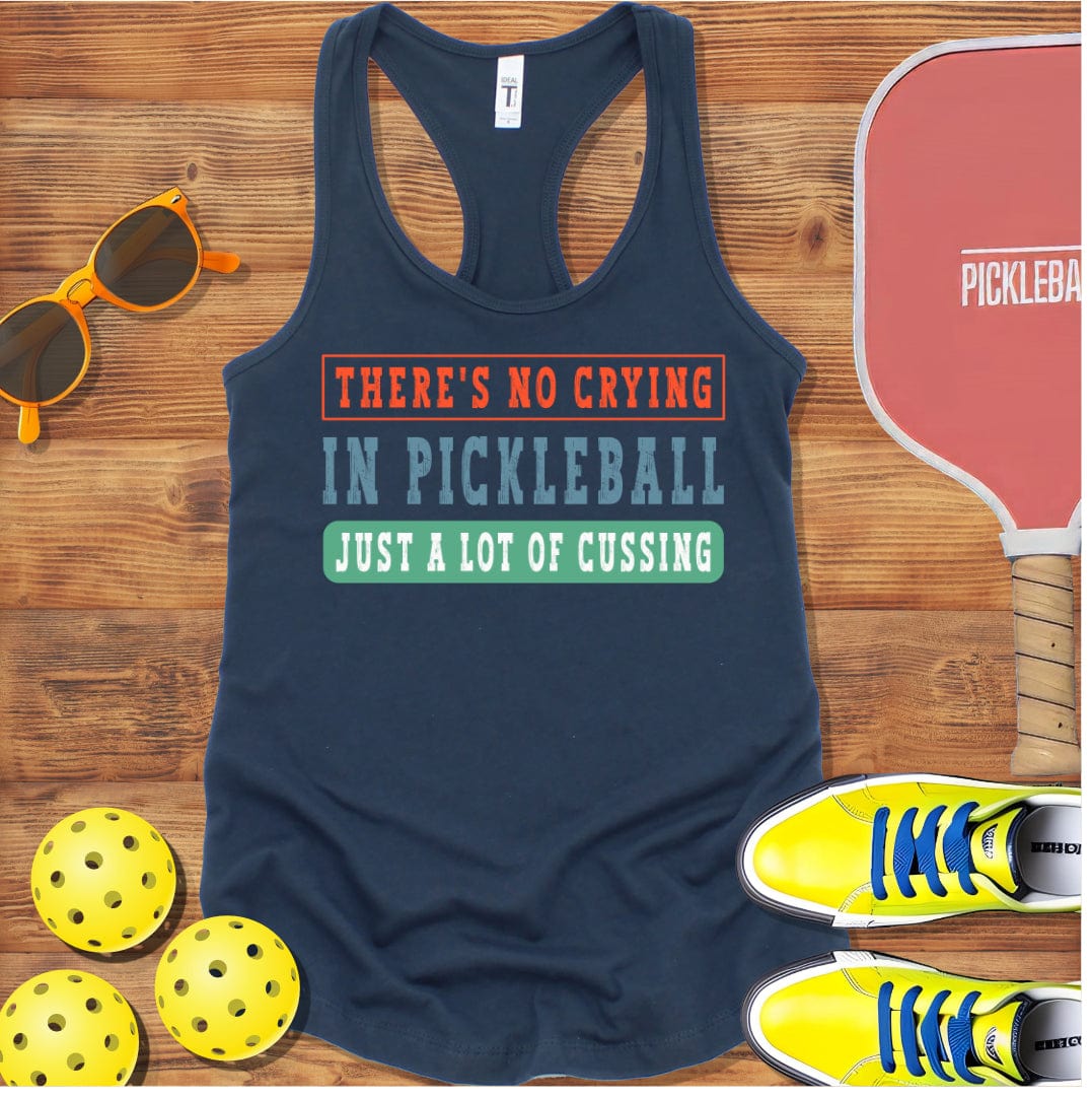 Lot of Cussing Racerback Tank Top