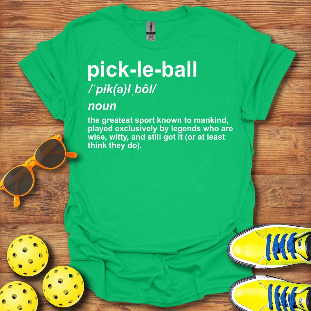 Male Definition Pickleball T-Shirt