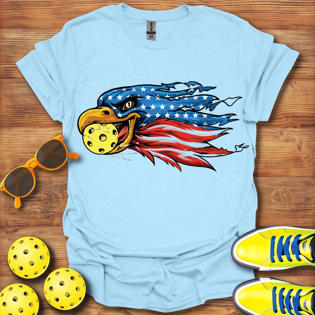 American Eagle Head Pickleball T-Shirt