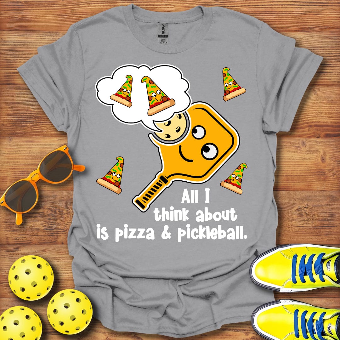 Pizza And Pickleball T-Shirt