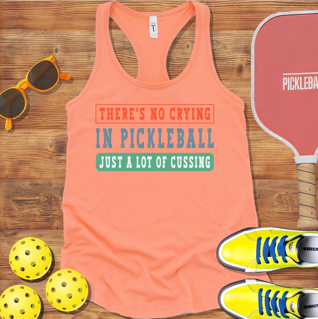 Lot of Cussing Racerback Tank Top