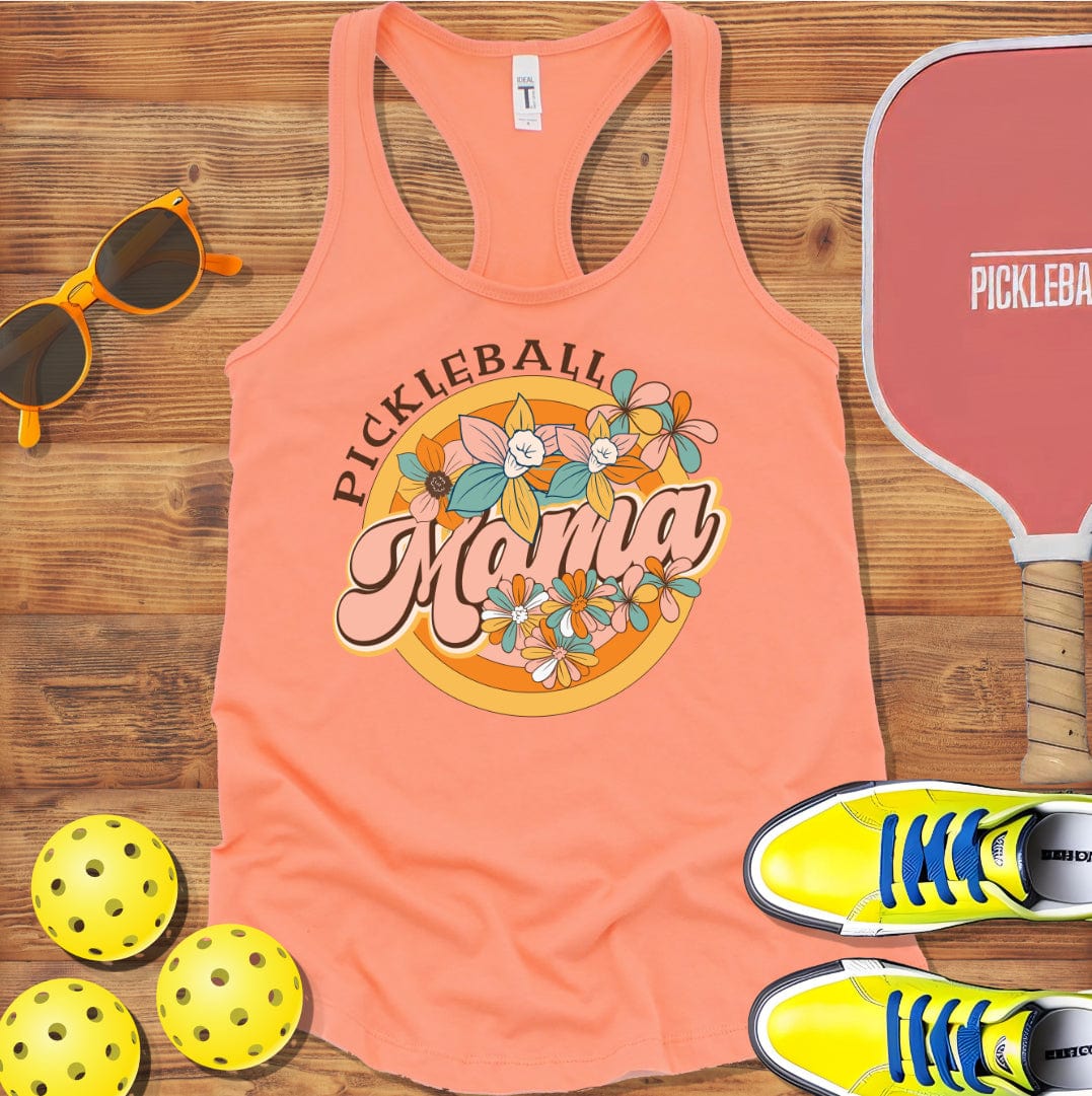 Pickleball Mama Racerback Tank Top