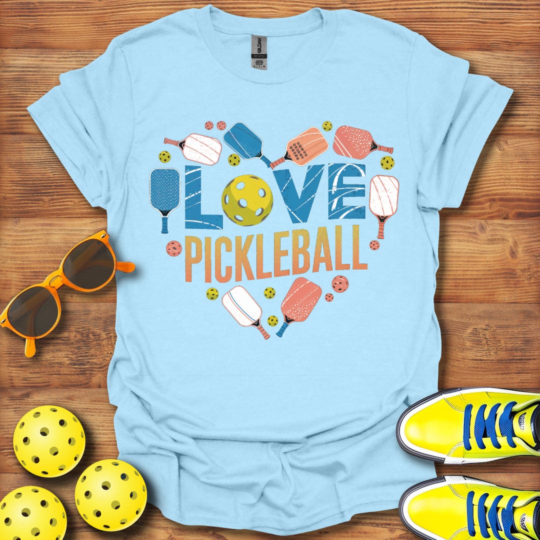 Love Pickleball Paddles T-Shirt