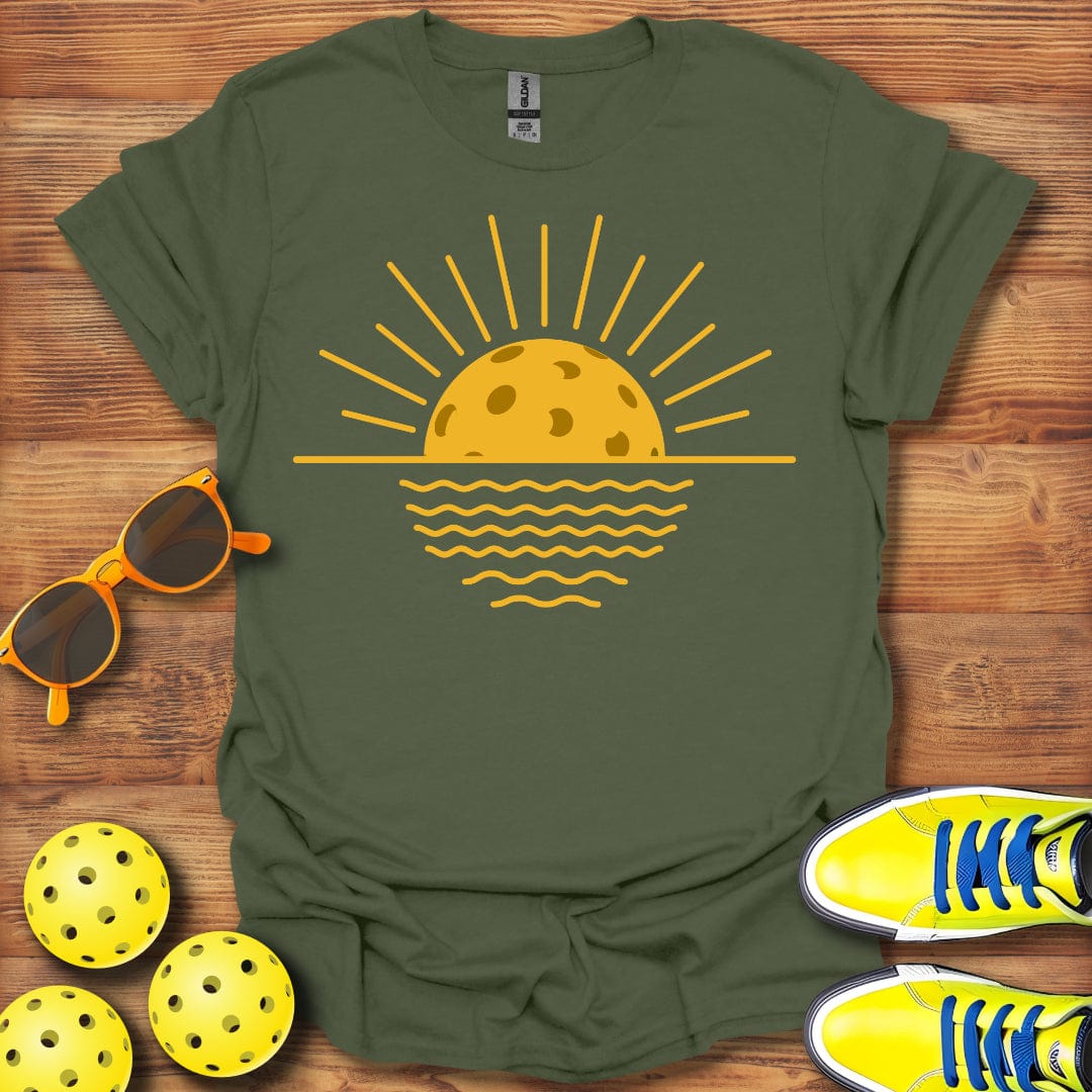 Pickleball Sunrise T-Shirt