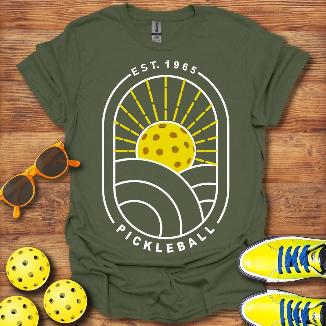 Pickleball Sunrise 1965 T-Shirt