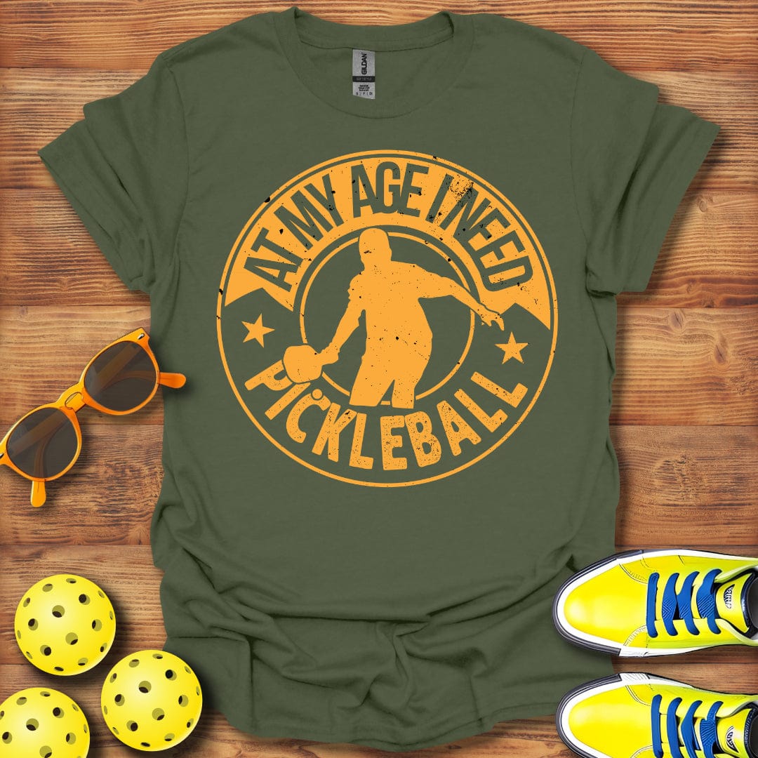 At My Age Pickleball T-Shirt