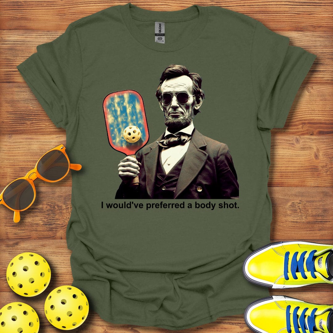Lincoln Body Shot Pickleball T-Shirt
