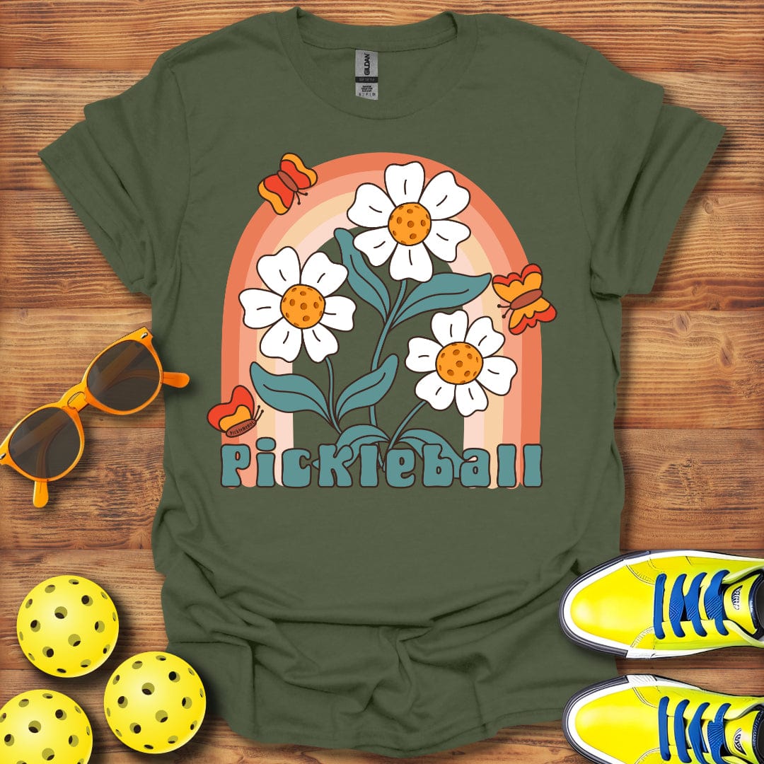 Pickleball and Butterflies T-Shirt